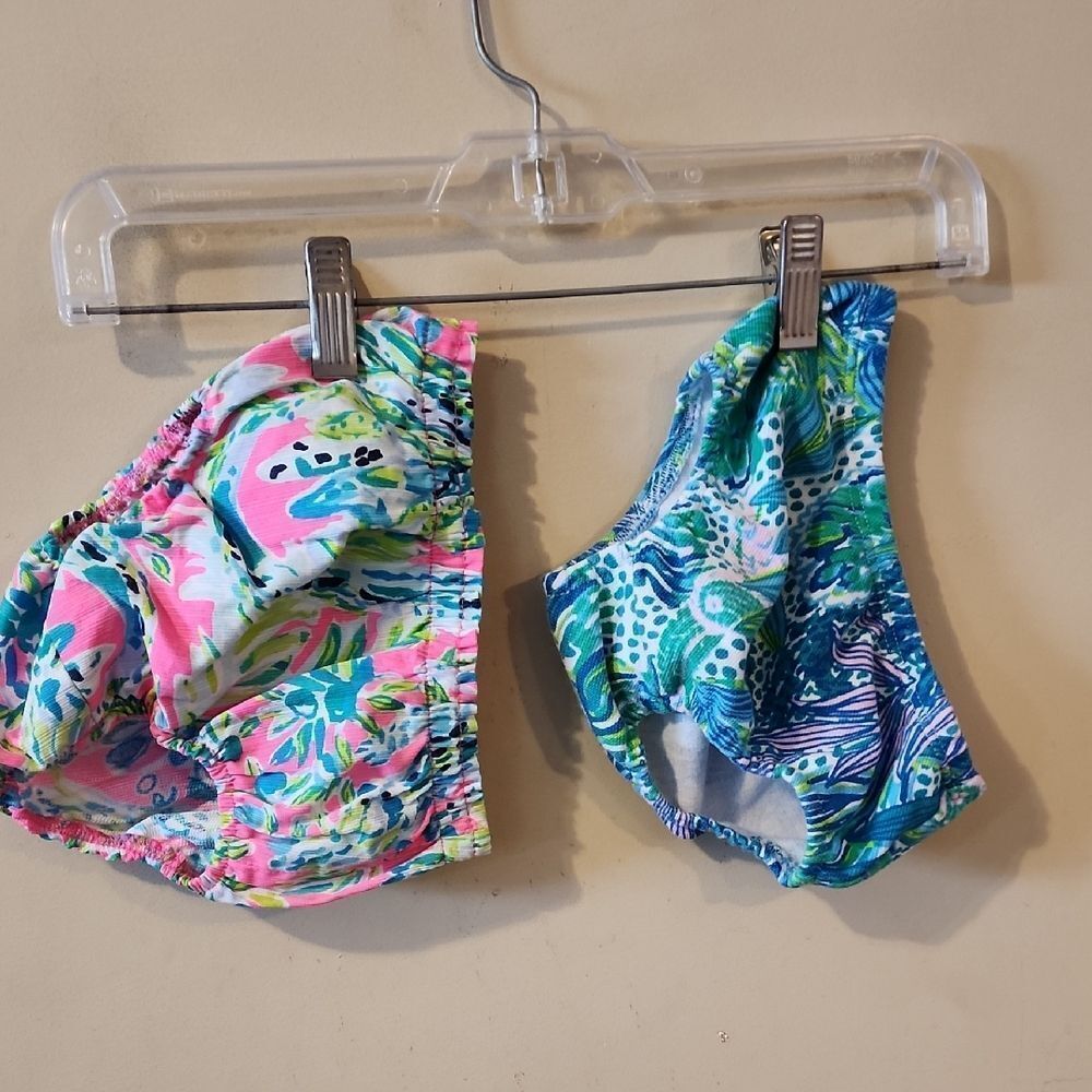 Lilly Pulitzer Colorful Baby bottoms size 18-24 months both pairs